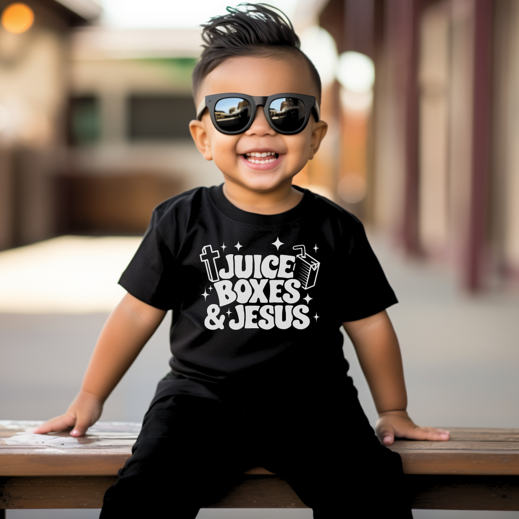 JUICE BOXES AND JESUS - Short Sleeve Tee