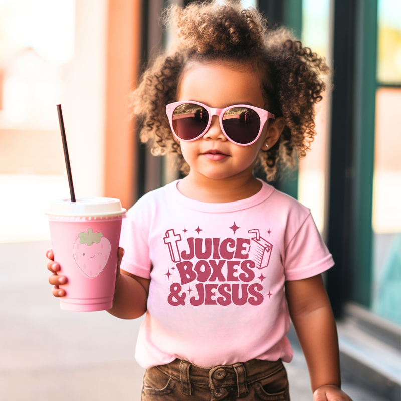 JUICE BOXES AND JESUS - Short Sleeve Tee