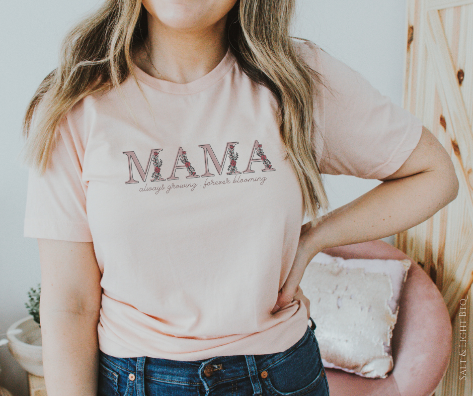 Mama Floral | Christian Mom Apparel & Gifts  - Salt and Light Boutique