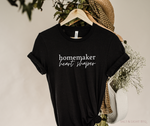 Homemaker Heart Shaper Christian Mom Shirts - Salt and Light Boutique