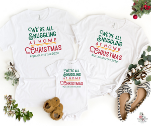 Quarantine Family Christmas Shirts