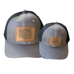 Raising Arrows + Little Arrow - Daddy And Me Matching Hats
