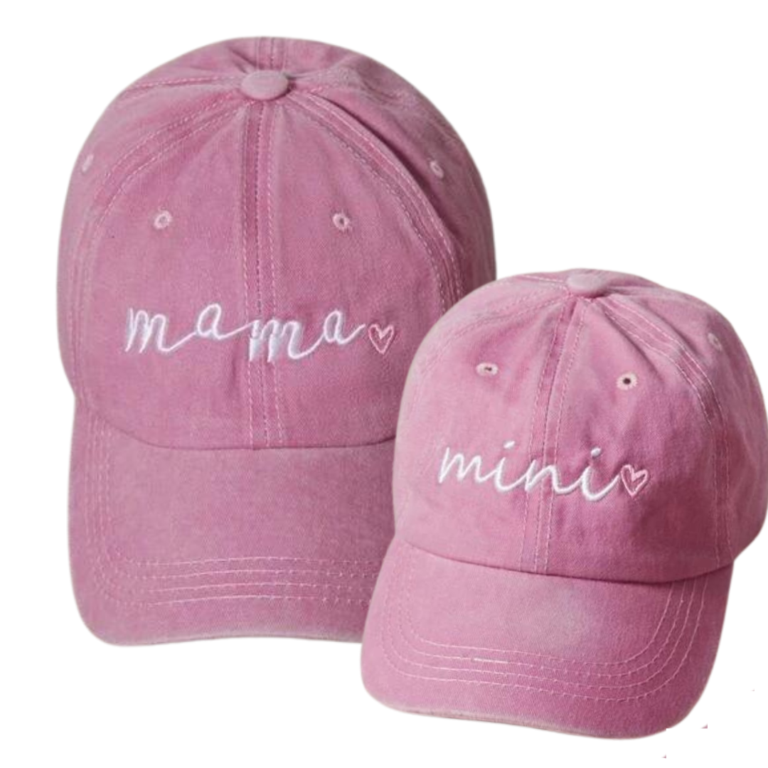 Mama and Mini Hat Baseball Cap Mommy and Me Matching Hats