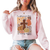 Christian Fall Sweatshirt – I Will Praise Him in Every Season Bible Verse Crewneck for Women