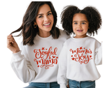 Joyful Mama & Mama's Joy- Mommy and Me Christmas Sweatshirt