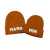 Mama Mini -  Mommy and Me Matching Beanies in Brown