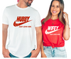 HUBBY AND WIFEY- Couple Shirts