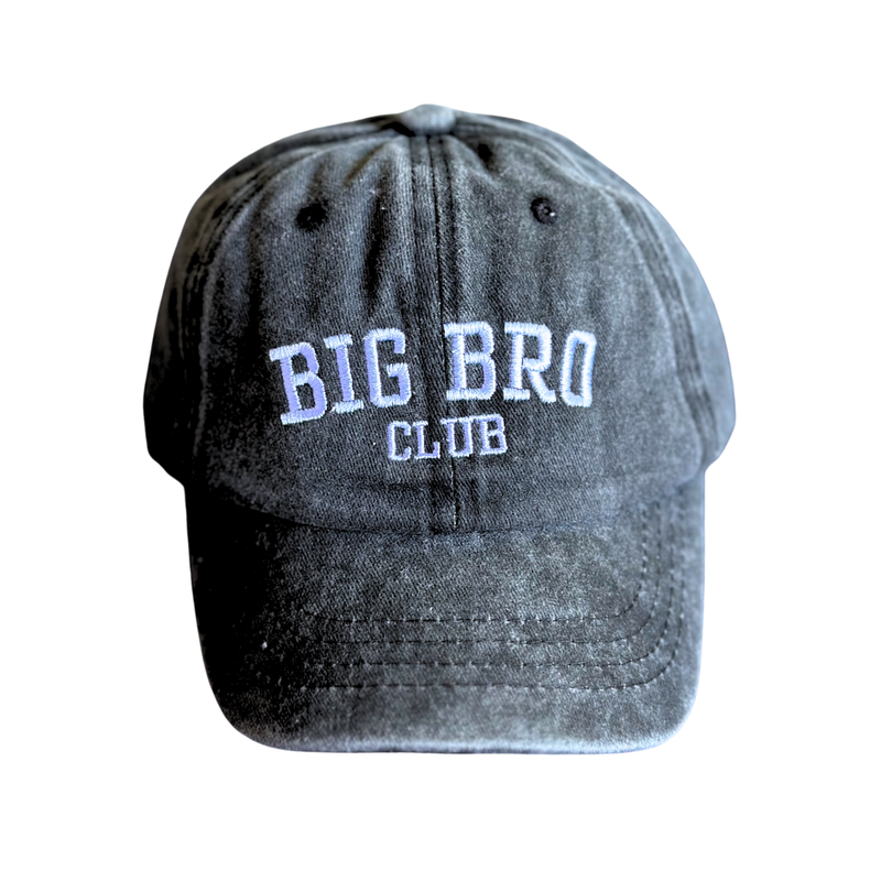 Big Bro Club (EMBROIDERED) - Brother Sister Matching Hats