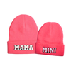 Mama Mini -  Mommy and Me Matching Beanies in PINK