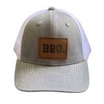 Bro & Sis (Leather Patch) - Brother Sister Matching Hats