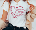 PERHAPS YOU'RE CREATED FOR SUCH A TIME AS THIS - NURSE SHIRT