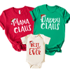 Personalized Family Christmas Shirts - FAMILY CLAUS SHIRTS - BEST GIFT EVER