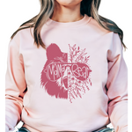 Floral Mama Bear - Mom Sweatshirt