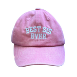 Best Bro & Sis Ever (EMBROIDERED) - Brother Sister Matching Hats