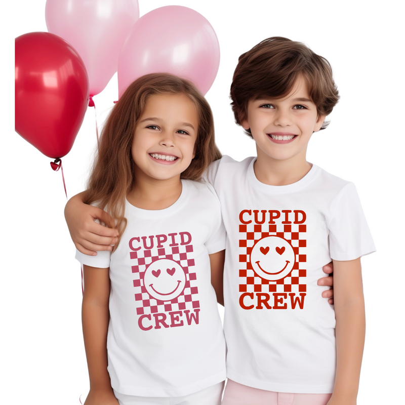 Cupid Crew Valentine Kids Shirt