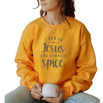 I Run On Jesus And Pumpkin Spice Sweatshirt