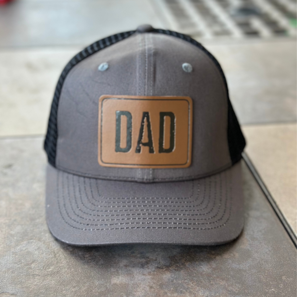Simple Dad Hat - Rectangle Patch - Dad Hat