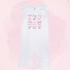 God Says I am Coquette Bow - Baby Girl Romper