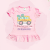 Hi There SCHOOL BUS - Personalized Back To School Shirt For Kids (Pink)