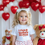 Fries Before Guys Valentine Kids Shirt