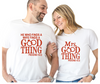 HE WHO FINDS A WIFE FINDS A GOOD THING - Couple Shirts