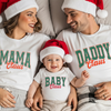 Mama Claus Daddy Claus & Baby Claus Matching Family Christmas Shirts