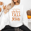 Just A Girl Who Loves Jesus and Fall Sweatshirt