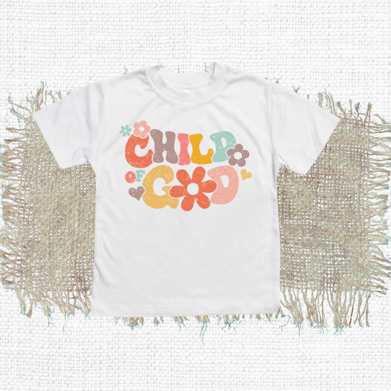 CHILD OF GOD - Short Sleeve T-Shirt in White