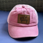 Girl Gang (Leather Patch) - Brother Sister Matching Hats