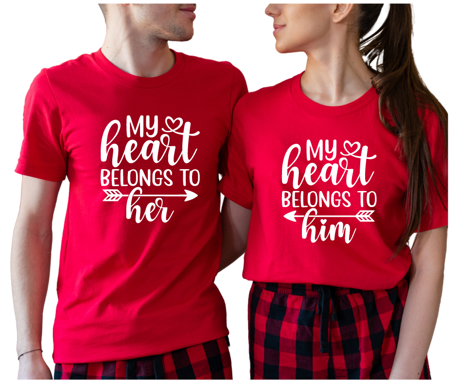 MY HEART BELONGS TO - Couple Shirts