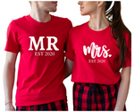 MR AND MRS- Couple Shirts