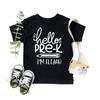 Hello PENCIL - Personalized Back To School Shirt For Kids