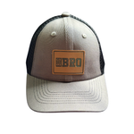 Big Bro Lil Bro (LEATHER PATCH) - Brother Sister Matching Hats