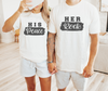 HER ROCK HIS PEACE - Couple Shirts