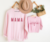 Mama + Mama's Valentine - Mommy and Me Valentine's Day Sweatshirt