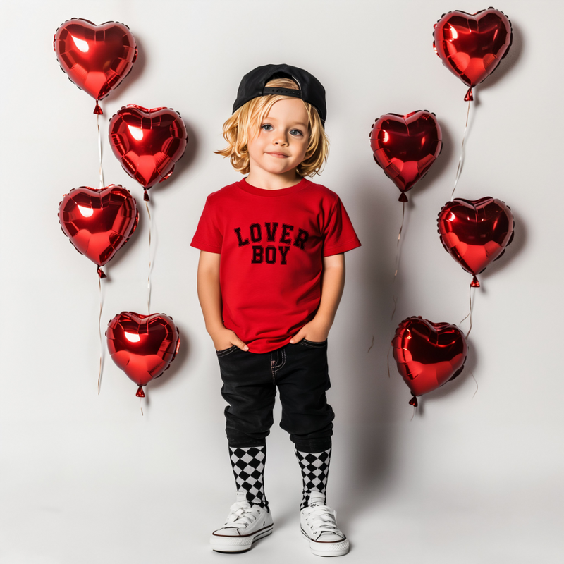 Lover Boy Language Valentine Kids Shirt