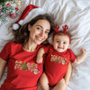 Mama Mini Claus Matching Christmas Shirts