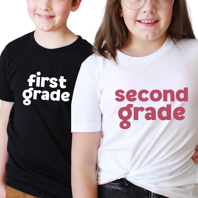 Grade - Back To School Shirt For Kids