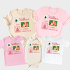 Vintage Stamps Christmas Family Shirts