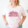 Twin Mama - FLORAL - Twin Mom Shirt