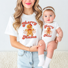 Merry Mama Merry Mini Vintage Gingerbread Shirts — Mommy & Me Christmas Matching Outfits