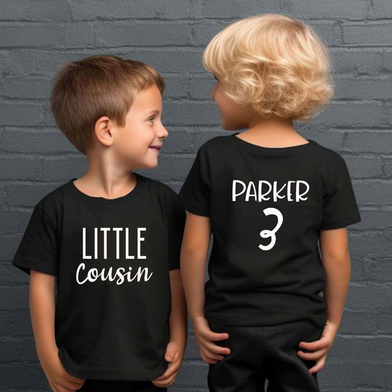 BIGGEST TO LITTLEST COUSIN - Cousin Crew Shirts