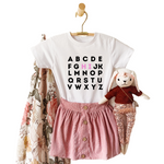 Alphabet -  Back To School Shirt For Kids