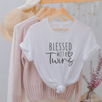 Blessed With Twins - Twin Mom Shirt