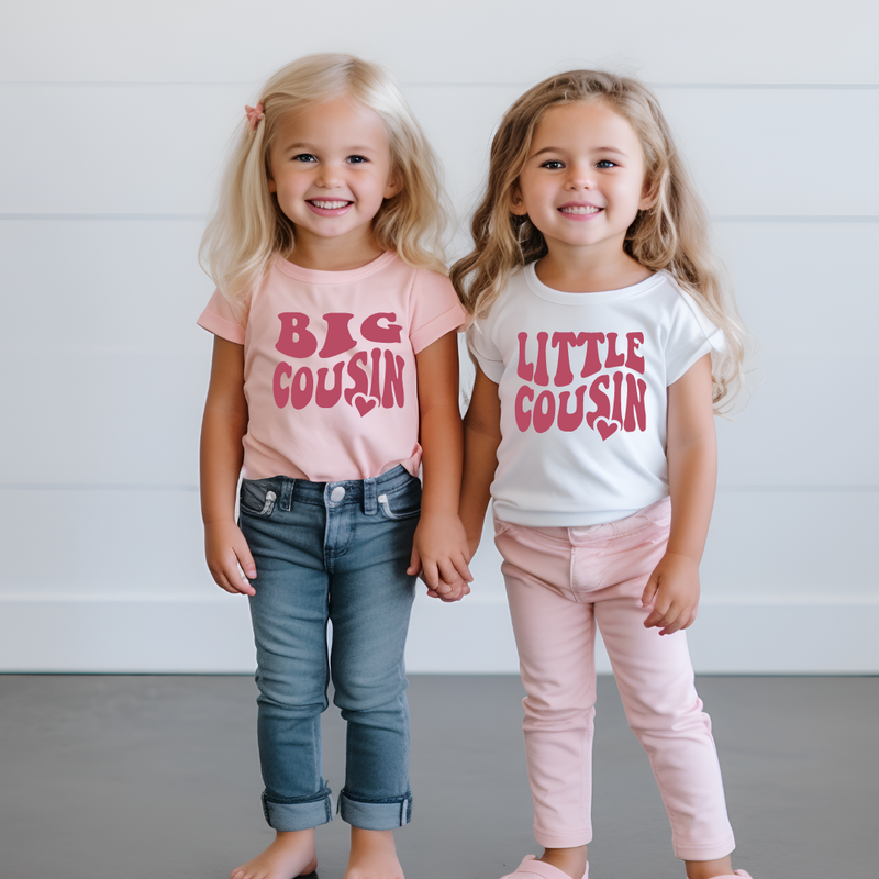 BIG MIDDLE LITTLE COUSIN - Cousin Crew Shirts