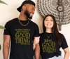 HE WHO FINDS A WIFE FINDS A GOOD THING - Couple Shirts