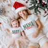Mama Claus Daddy Claus & Baby Claus Matching Family Christmas Shirts