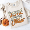 Pumpkin Spice & the Spirit of Christ Christian Sweatshirt – Cozy Fall Pullover for Women, Girly Faith Thanksgiving Crewneck
