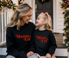 Mama & Mini Elf - Mommy and Me Christmas Sweatshirt