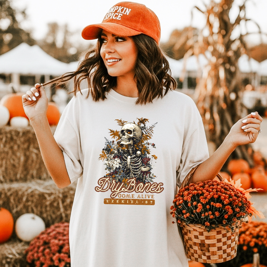 Dry Bones Come Alive Christian T-Shirt – Ezekiel 37 Bible Verse Tee
